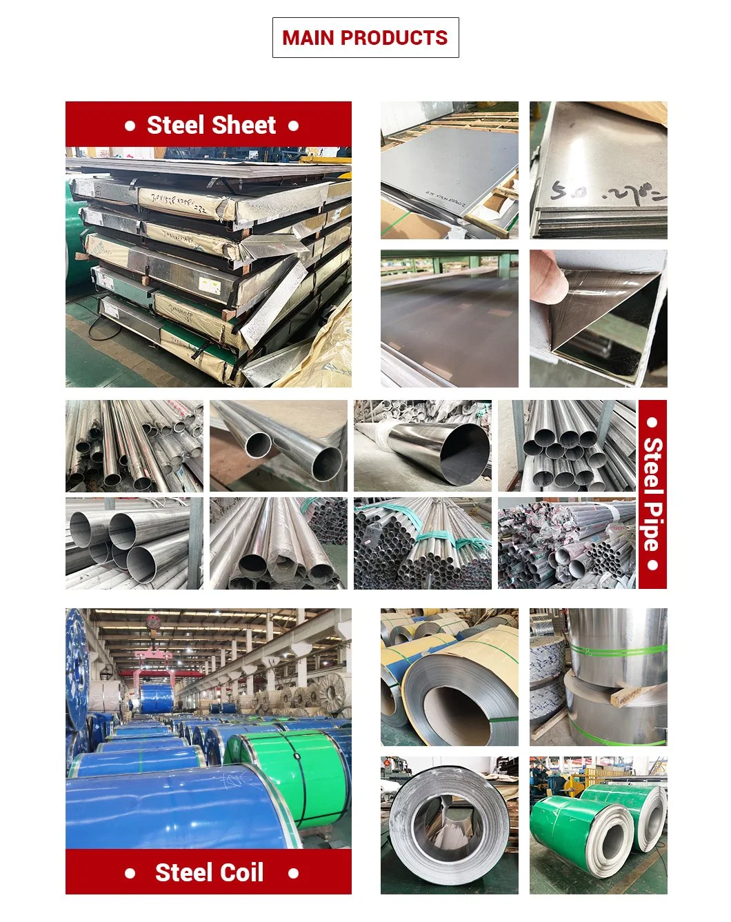 Cold Rolled AISI 201 202 304 304L Ss Plate Hot Rolled 316 316L 316ti 309S 310S 321 410 420 430 436 904L Building Material Stainless Steel Plate