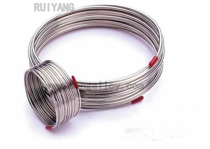 Stainless Steel Coiled Tubing AISI316 AISI304 in Steel Pipe Tube